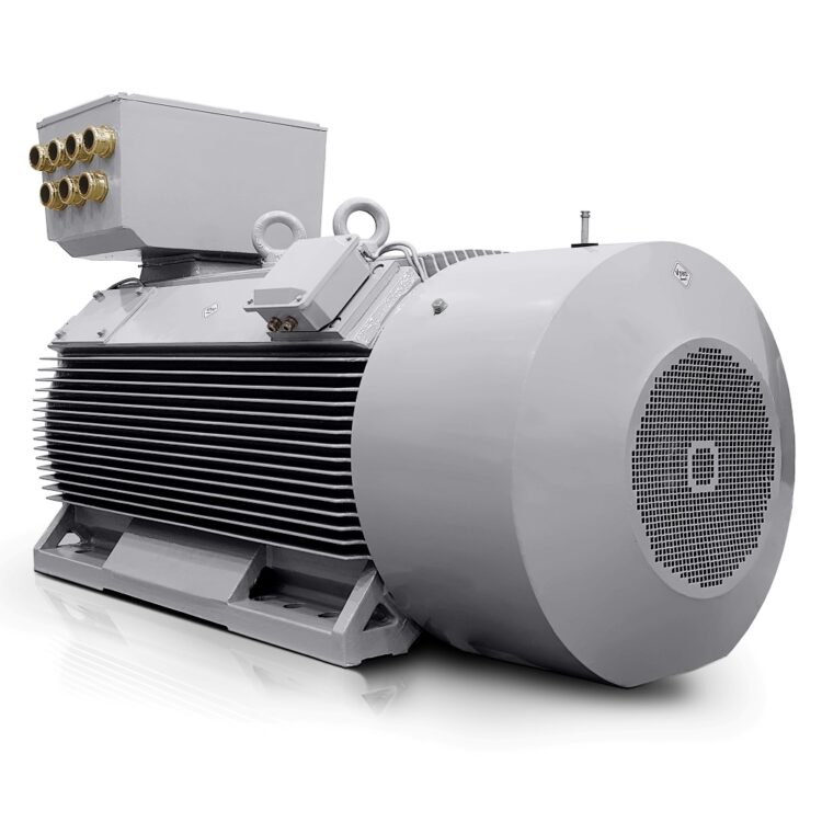 Pienjännitteinen sähkömoottori 630 kW 400V/690V 750 rpm IE3 H17RL Suomi varastossa